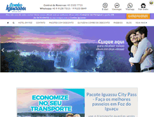 Tablet Screenshot of comboiguassu.com.br